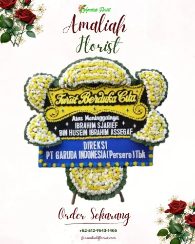 Papan Bunga Duka di Weleri
